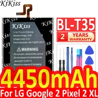 4450mah kikiss powerful batter bl t35 for lg google 2 pixel 2 xl mobile phone long standby time batteries gift tools
