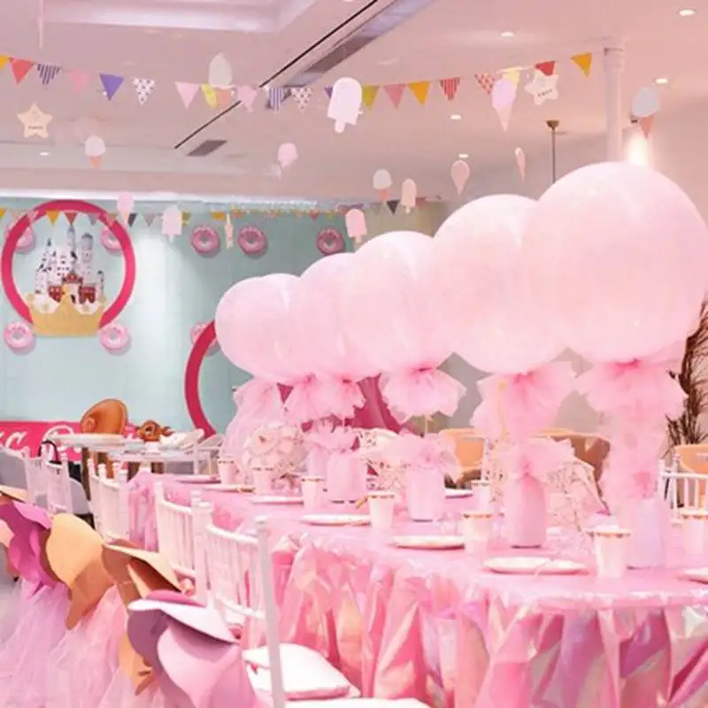 Латексные воздушные шары 36 дюймов 10 шт./лот золотистые серебристые синие розовые