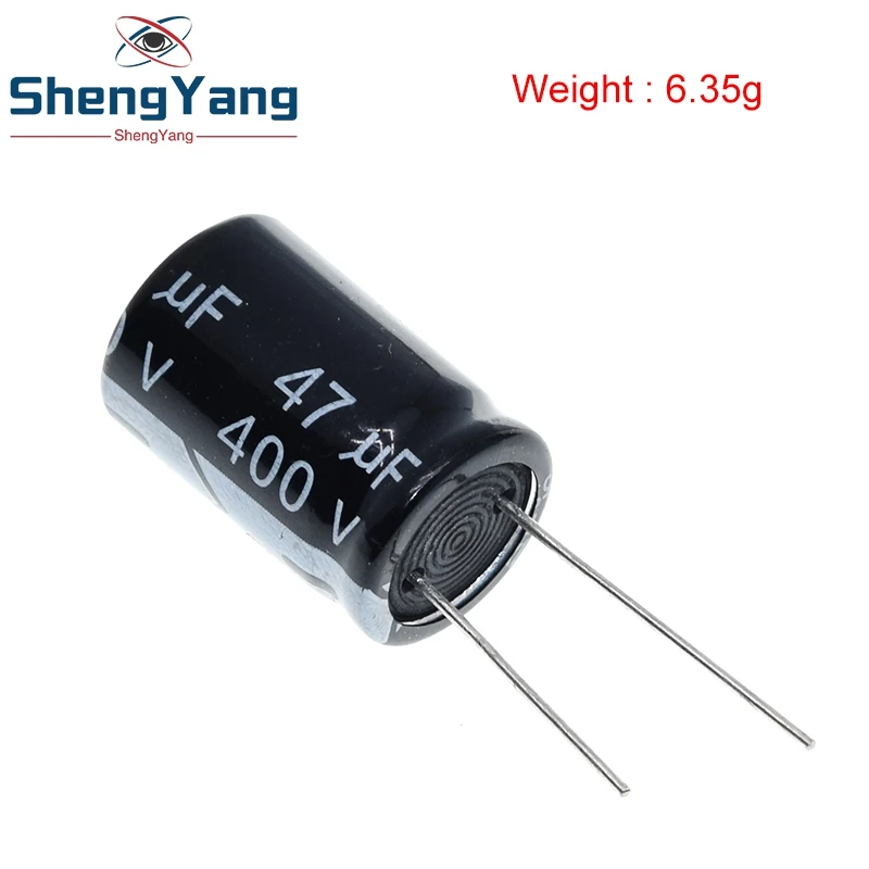 TZT 10pcs 400V 47UF electrolytic capacitor 105C 16x25mm | Электронные компоненты и принадлежности