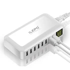ILEPO 60 Вт 8 портов USB быстрая зарядка QC3.0 HUB умная Быстрая зарядка светодиодный дисплей Multi USB зарядная станция Мобильный телефон для дома и настольного компьютера