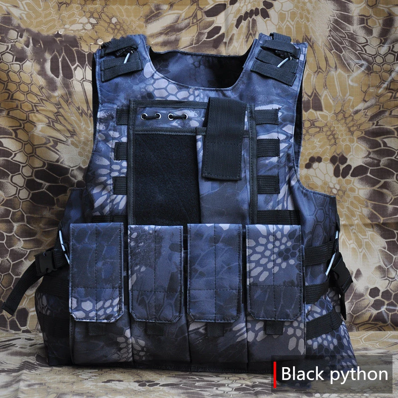 

Outdoor Military Tactical Steel Wire Rapid Liberation Cotton Blended Vest Men Women Hiking Trekking Camping Training Equipment