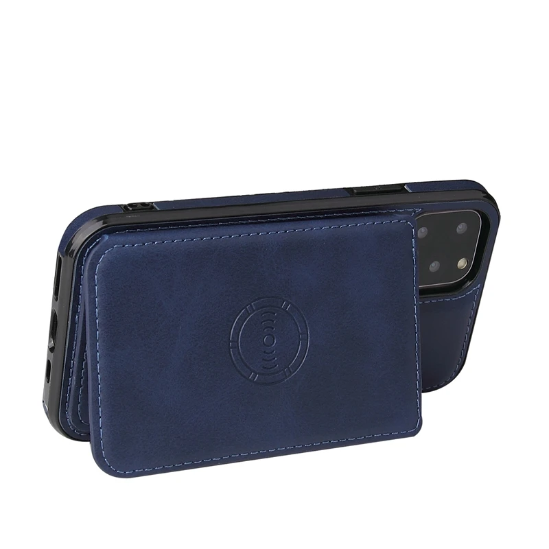 Магнитный чехол из искусственной кожи для телефона iPhone 12 Mini 11 Pro Max SE 2020 6 6s 7 8 Plus с