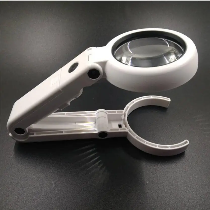 7 раз LED USB Настольная лампа для чтения увеличительное стекло PCB Сварка мобильный