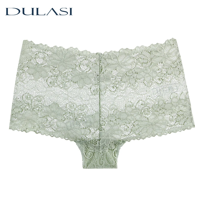 

Потрясающее сексуальное женское нижнее белье, однотонное кружевное белье, хлопковое бесшовное нижнее белье со средней талией, модные M-XL тр...