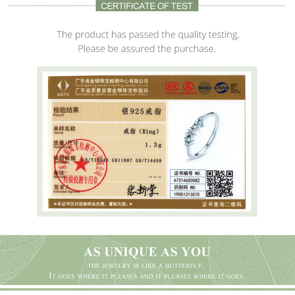 

WOSTU 925 Sterling Silver Geometric Asteroid Rings Shining Heart Zircon Finger Ring For Women Elegant Silver Jewelry CTR185