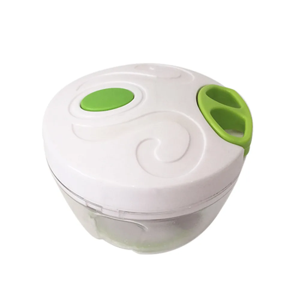 

High Quality Manual Rope Food Hand Chopper Processor Silcer Shredder Salad Maker Garlic Onion Slicer Cutter Kitchen Tool L*5