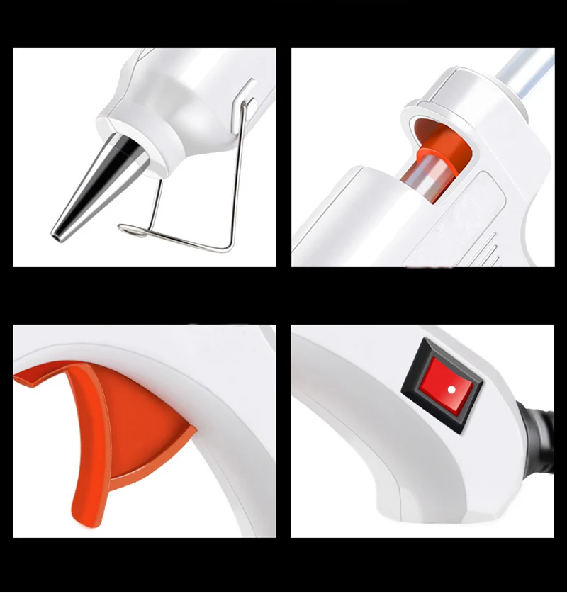 

DIY Hot Melt Glue Gun Adhesive Stick Industrial Electric Silicone Guns Thermo Gluegun Repair Heat Tools