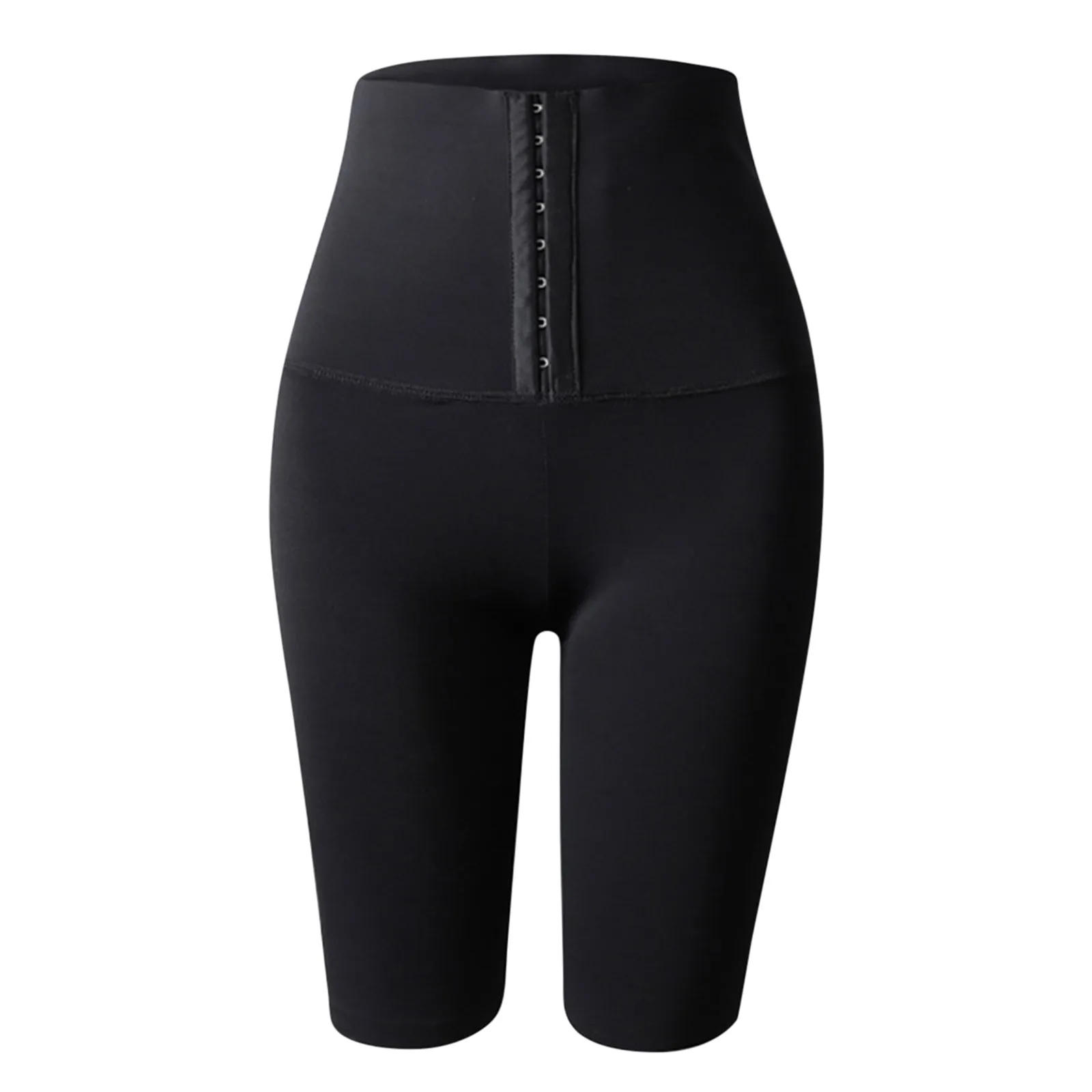 

Women's Shapermint Tummy Control High Waist Tummy Butt Lifter Shapers Pants Sweating Five Points Three-Breasted Waist