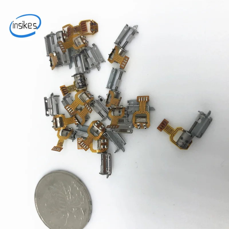 10 шт./лот 4 мм Двигатель маленький шаговый двигатель мотор миниатюрный винт