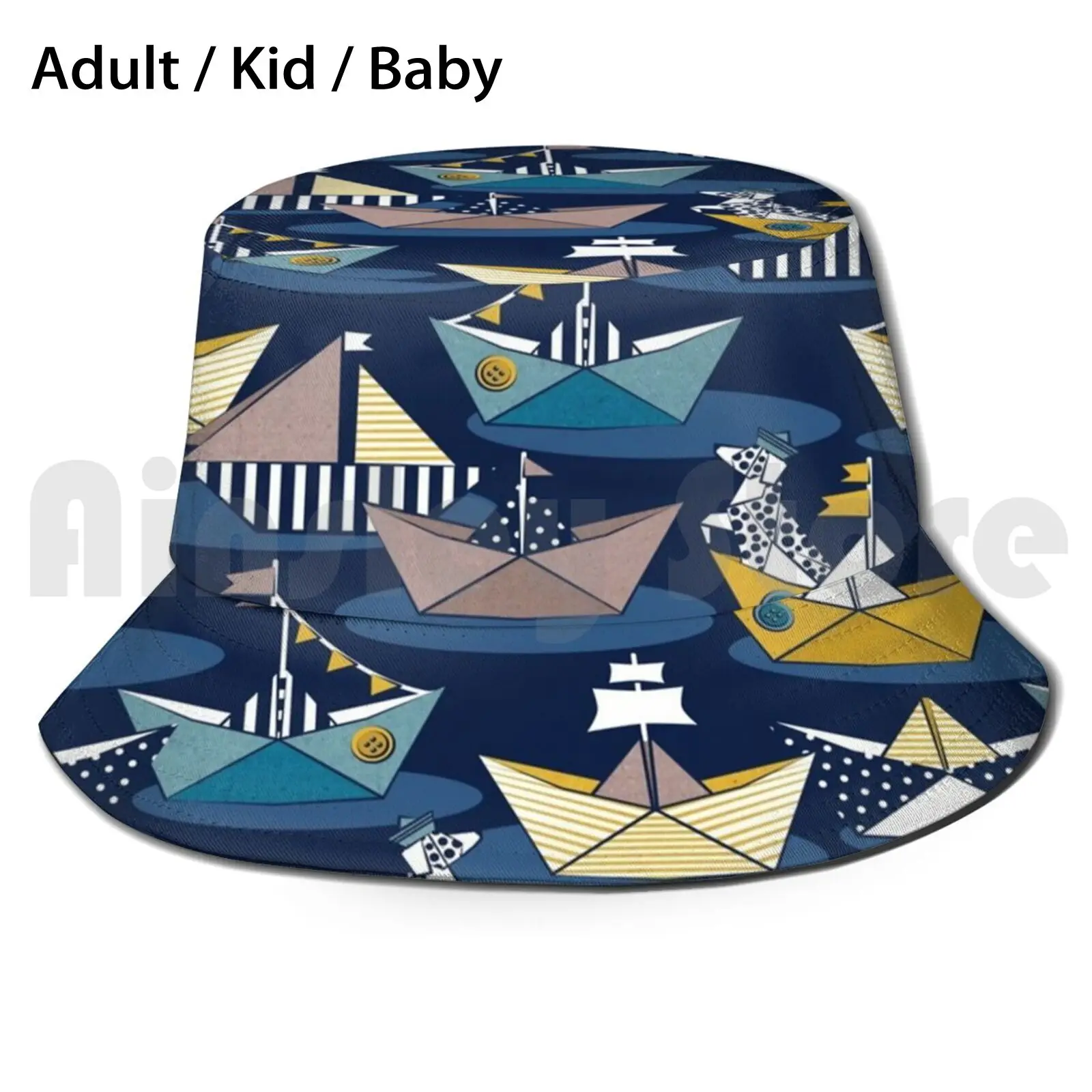 

Оригами день собаки у озера/темно-синий фон желтый цвет и коричневый цвет серо-коричневый цвет Оригами парусные лодки с милым далматинским ...