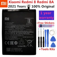 100 new xiaomi original replacement battery 5000mah bn51 for xiaomi redmi 8 redmi 8a redmi8 authentic phone battery tools
