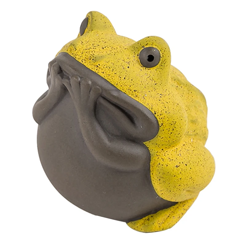 Красивый чайный набор из фиолетовой глины аксессуары для чайного набора