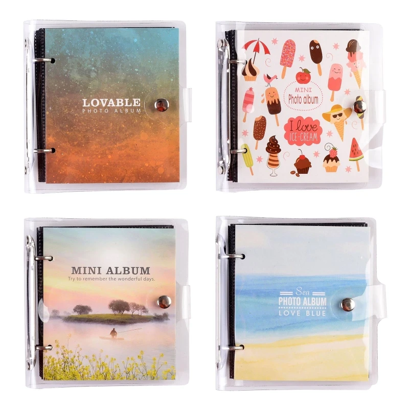 

3 Inch 100 Pocket Photo Album Picture Storage Loose Leaf Scrapbooking Case Frame
