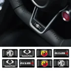 Наклейка на рулевое колесо для Mercedes Benzs CLA CLS GLA GLE GLK GLC W204 W205 W203 W213 AMG, 10 шт.