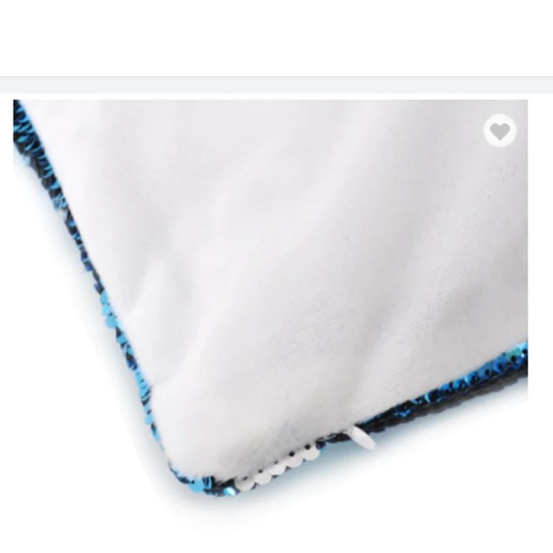 10 шт. сублимация волшебный синий и серебристый подушка со стразами чехол для