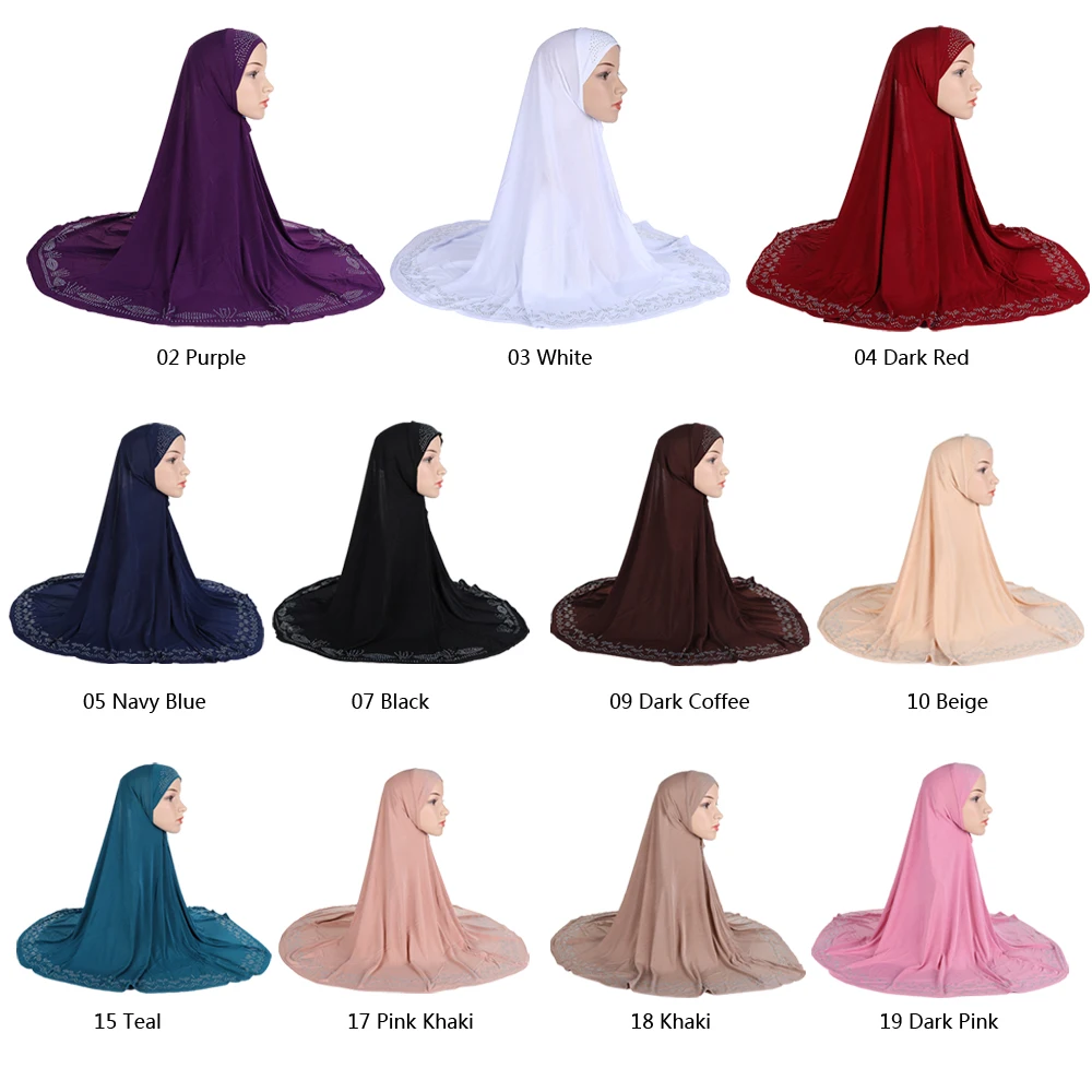 Мусульманский шарф хиджаб длинные шапки шляпа оверсайз шали тюрбан арабский