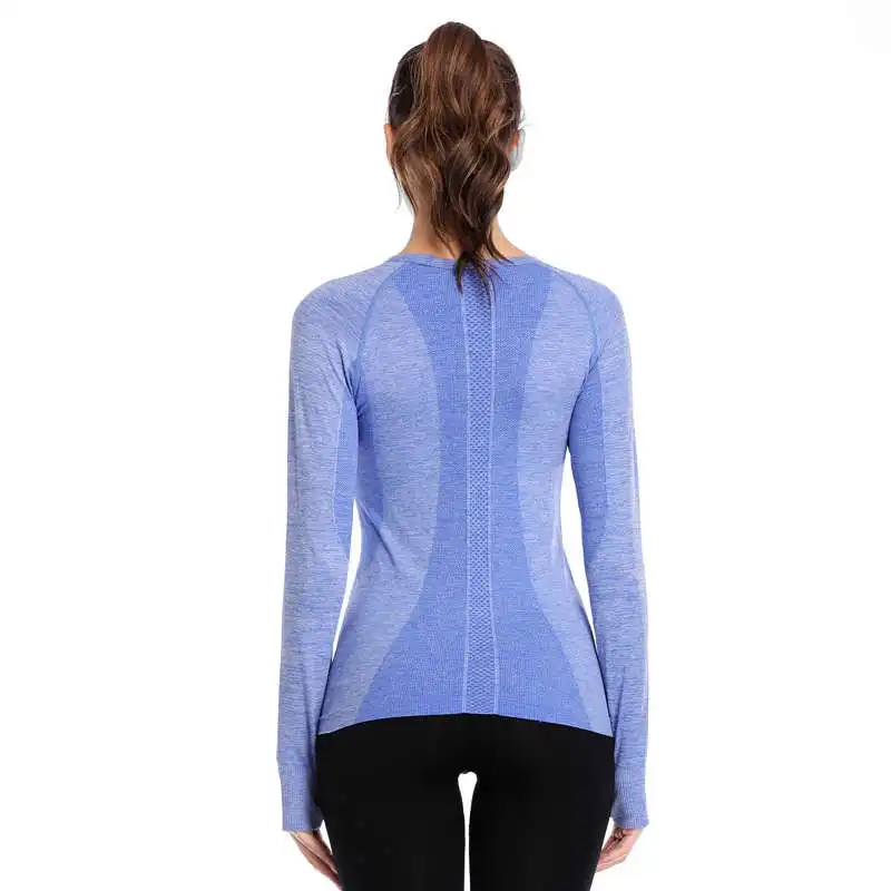 Модные футболки для женщин повседневные женские с длинным рукавом и круглым