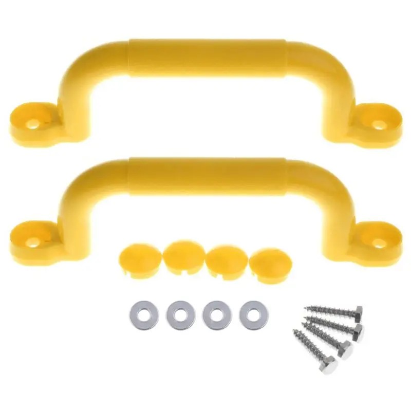 

Safety Nonslip Grab Handles Mounting Hardware Kits for Kids Children Playground Climbing Frame Swing Toy Accessories