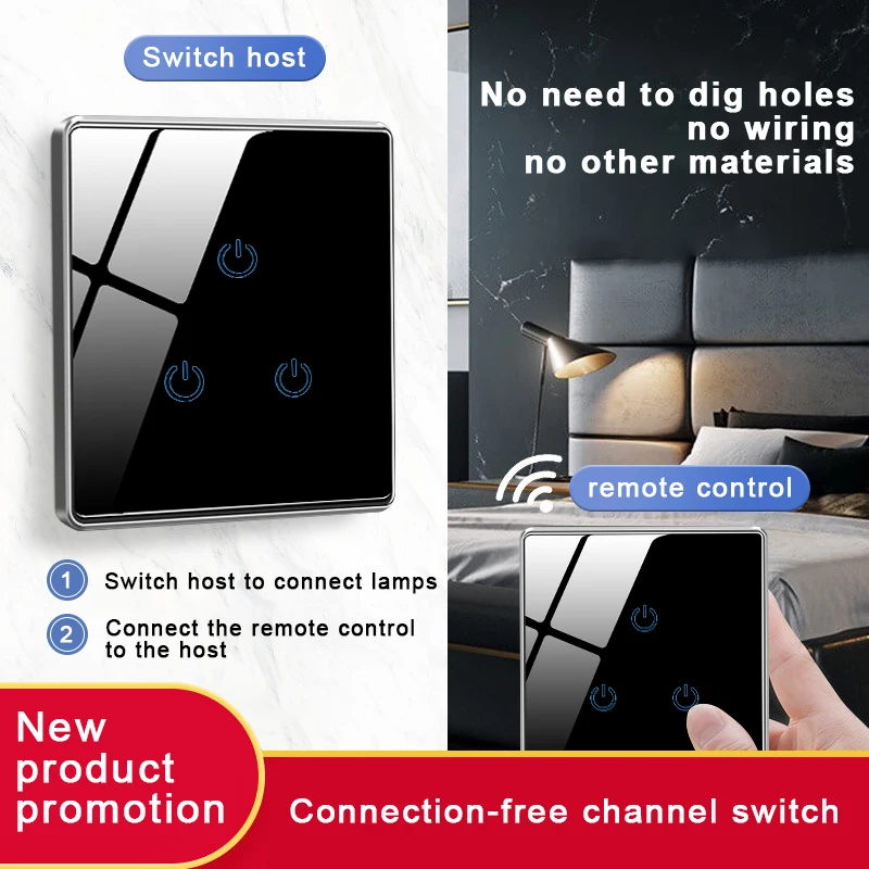 Kamanni выключатель света переключатель дистанционного управления 1 банда умн ый RF