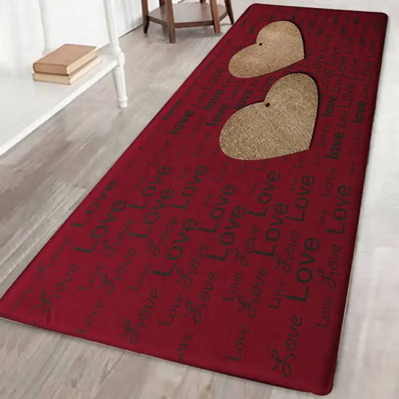 

Anti-slip Home Kitchen Mat Bathroom Carpet Entrance Balcony Garden Hotel Doormat Tapete Bedroom Area Rugs Machine Wash