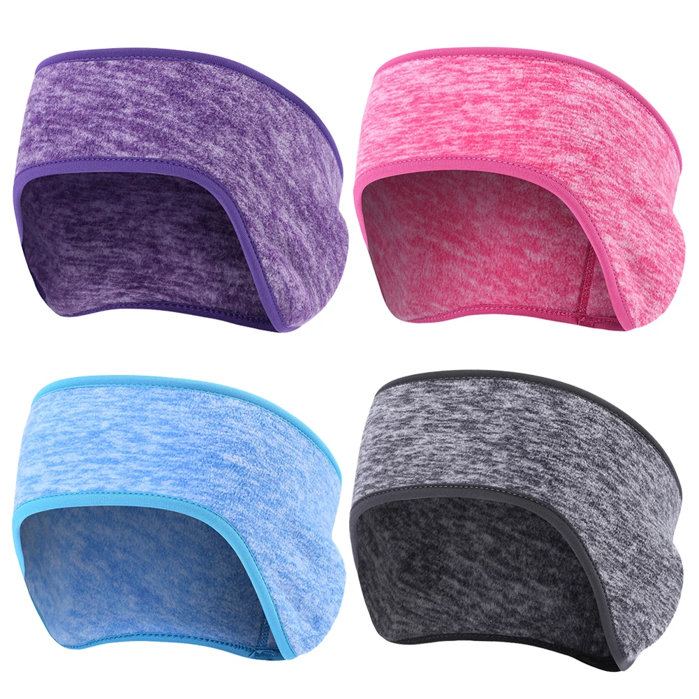 

Winter Warm Double-Layer Fleece Scarf Neck Cover Women Men Fishing Cycling Hunting Cap Hair Band Headwraps Ear Warmer