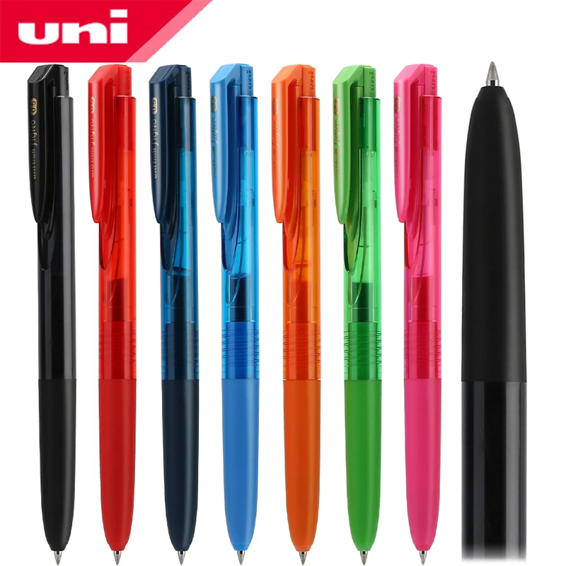 

12Pcs Japan UNI Signo RT1 push-type color gel pen UMN-155 0.5mm make notes hand account signature pen low damping