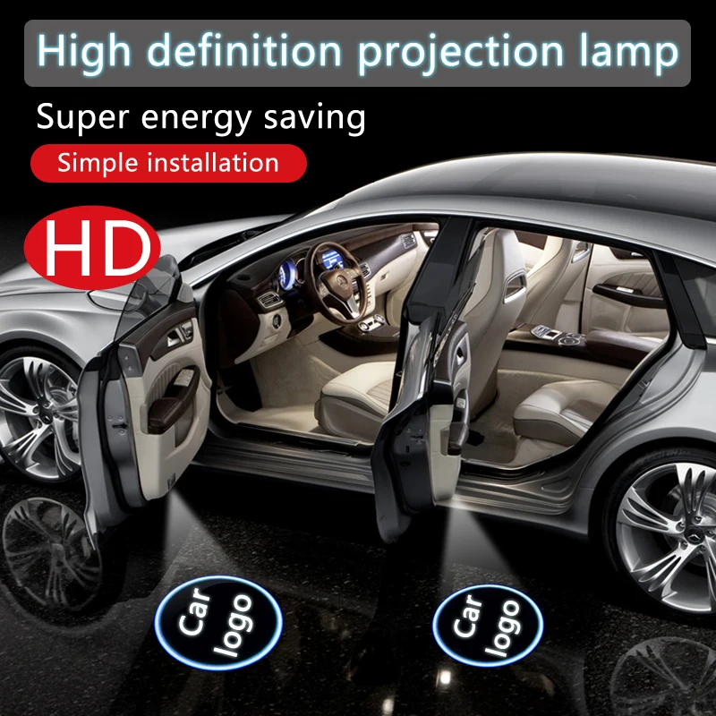 

Car Door Logo Projection Lamp Welcome Lamp For Honda Fit Civic HR-V CRV Odyssey Accord XRV Crown GL AVANCIER VEZEL BREEZE LED