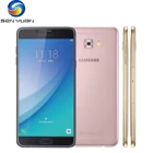 Оригинальный смартфон Samsung Galaxy C7 Pro, 4G телефон, Восстановленный, 5,7 дюйма, C7010, 4 Гб + 64 ГБ, 16 МП, две SIM-карты, Android