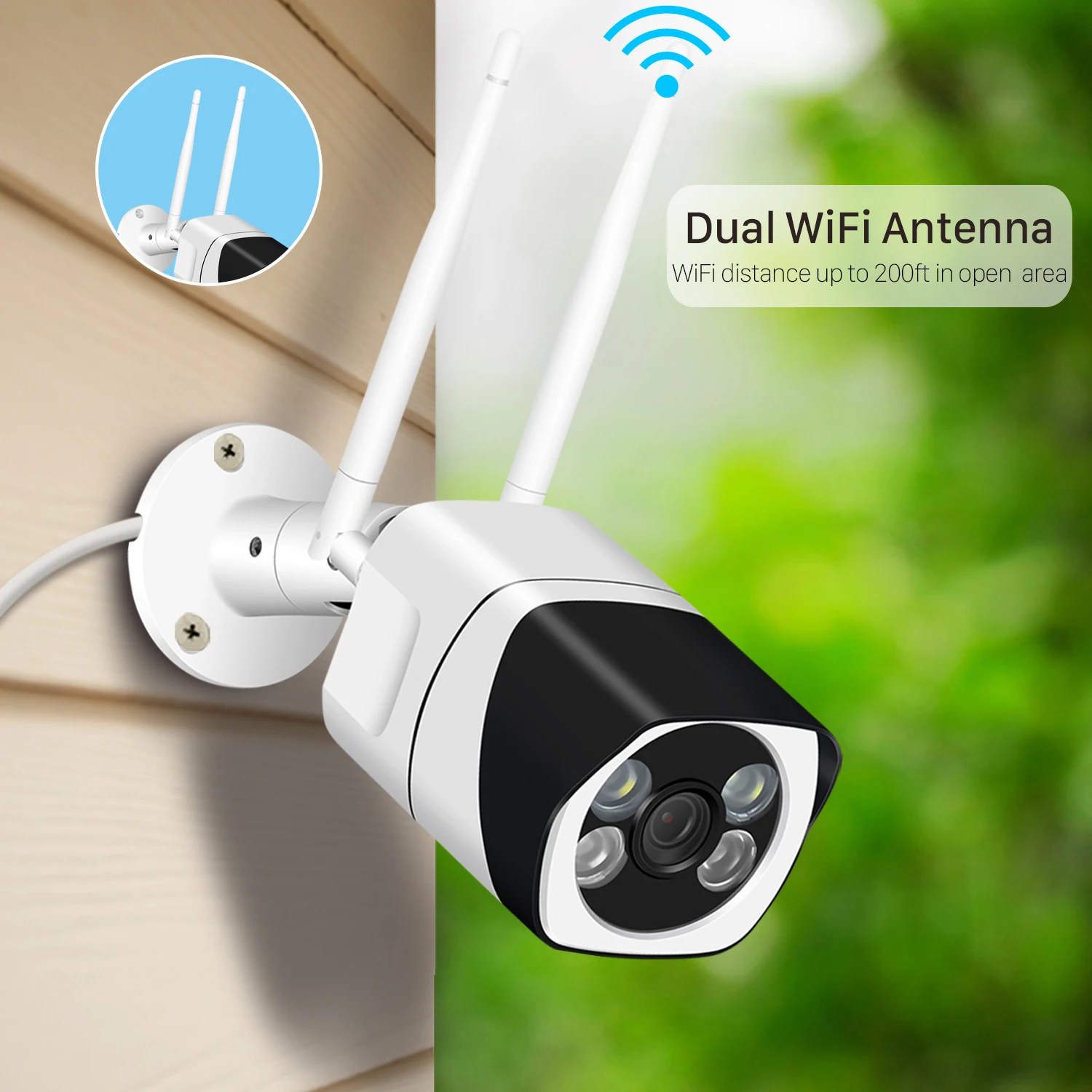 Besder Yoosee Wifi 720 P/1080 P Ip камера двухсторонняя аудио пуля наружная беспроводная домашняя CCTV камера наблюдения Макс 128 ГБ sd-карта