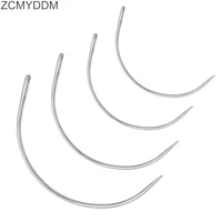 zcmyddm 4pcs hand repair sewing upholstery needles for hand embroidery craft carpet leather canvas diy sewing supplies