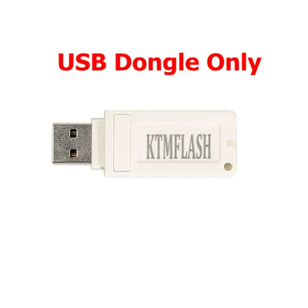 USB DONGLE KTMFLASH ЭБУ инструмент для обновления питания программист и ЭБУ Трансмиссия V1.95 KTM Flash DiaLink J2534 кабель Поддержка 271 MSV80 MSV90 - Цвет: USB DONGLE