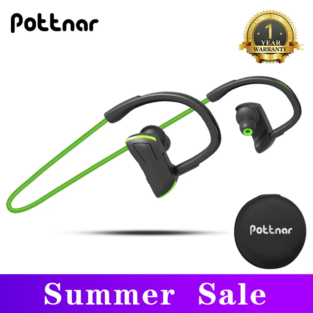 Новинка водонепроницаемые спортивные беспроводные наушники Pottnar IPX7 для бега