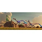 Алмазная живопись сделай сам, 3D картина с мультяшным драконом, квадратная, круглая, алмазная вышивка, мозаика для украшения дома, детской комнаты, вышивка крестиком