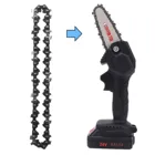 4-дюймовый руководство цепь для пилы мини-бензопила цепь для аккумуляторная Электрический портативный Батарея ручной цепной пилы, 24V аккумуляторная электрическая