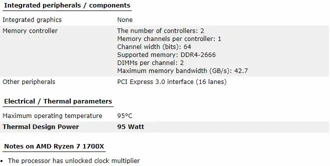Новый процессор amd ryzen 7 1700x 3 4 ГГц 8 Core 16 Thread 95 Вт TDP procesdor am4 разъем Настольный