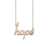hope name necklace custom name necklace for women girls best friends birthday wedding christmas mother days gift