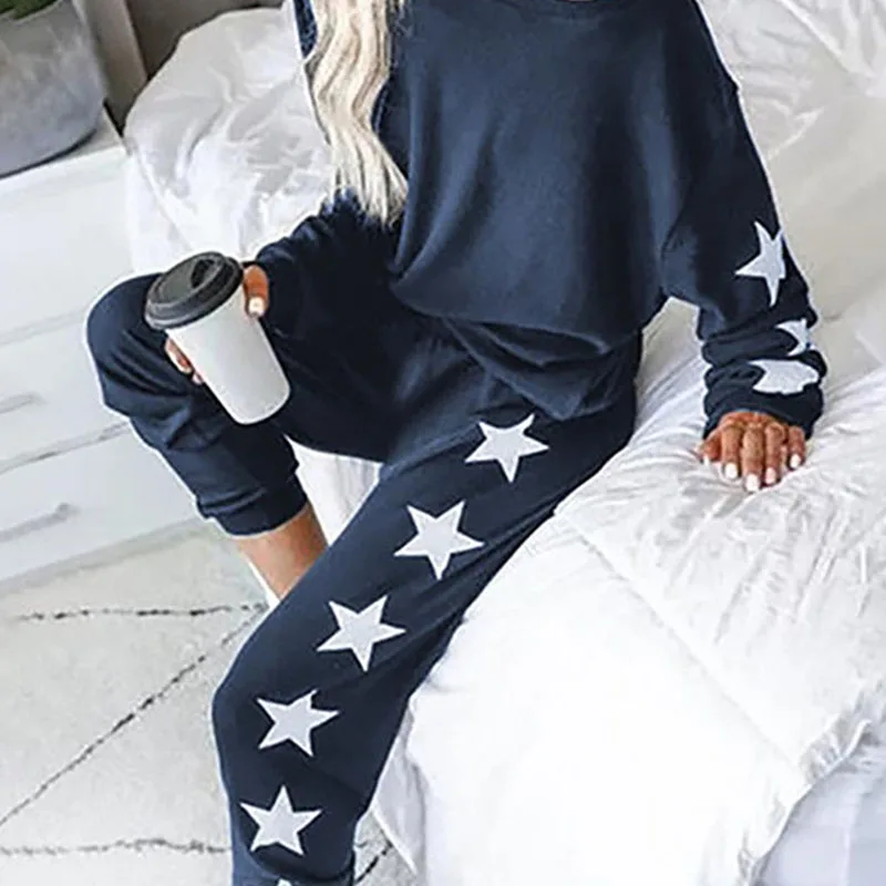 Lybofly Sportswear outfit casual suits women jumpsuits plus size loose long sleeve pink over elastic waist | Женская одежда