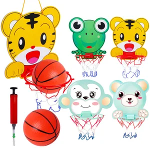 baby basketball hanging set board sports sames outdoor garden inflatable child fidget educational toys for children antistress free global shipping