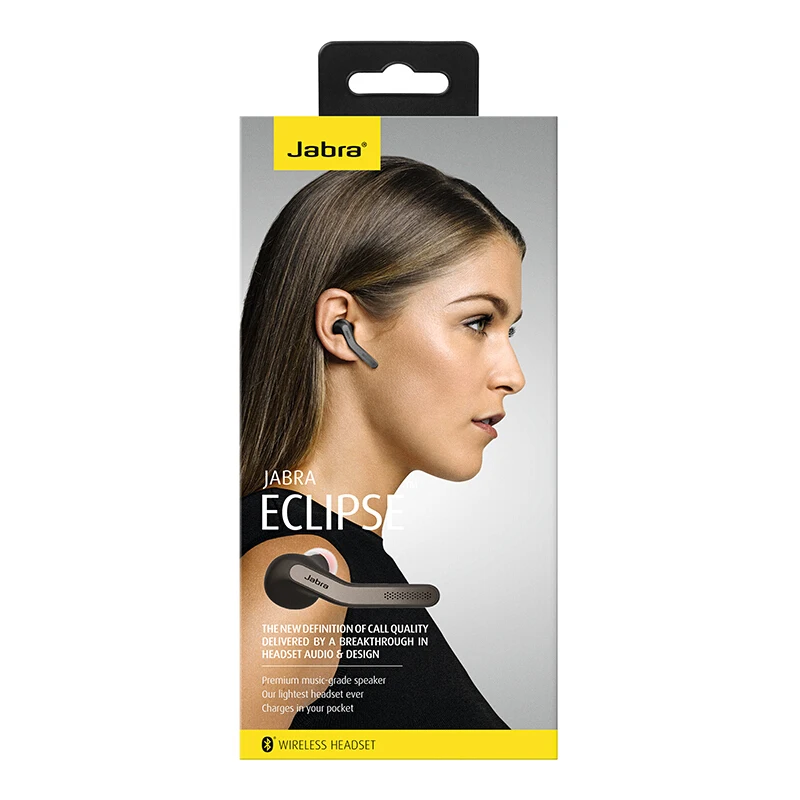 Bluetooth-гарнитура Jabra ECLIPSE универсальная Беспроводная музыкальная гарнитура с
