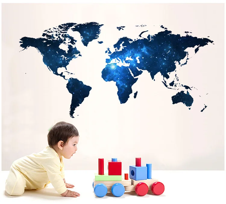 Новые наклейки на стену креативные для украшения дома с изображением звездной