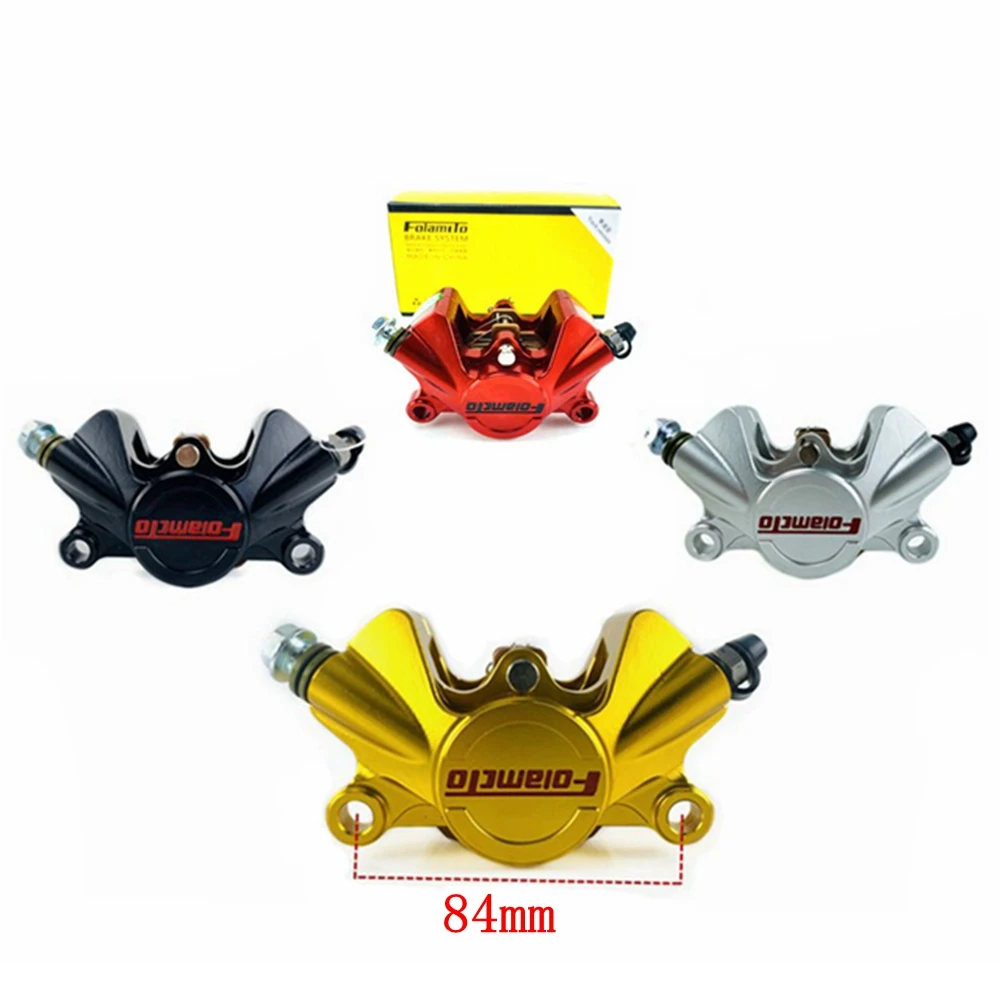 CNC 34 мм X2 поршневой задний тормозной суппорт для мотоцикла 84 мм Установка Универсальная для мотоцикла кроссового велосипеда E-скутера Niu N1S U + M +