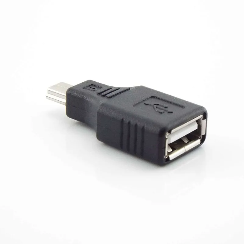 Универсальный переходник с USB 2 0 A на Mini B 5-контактный женским и мужским разъемами
