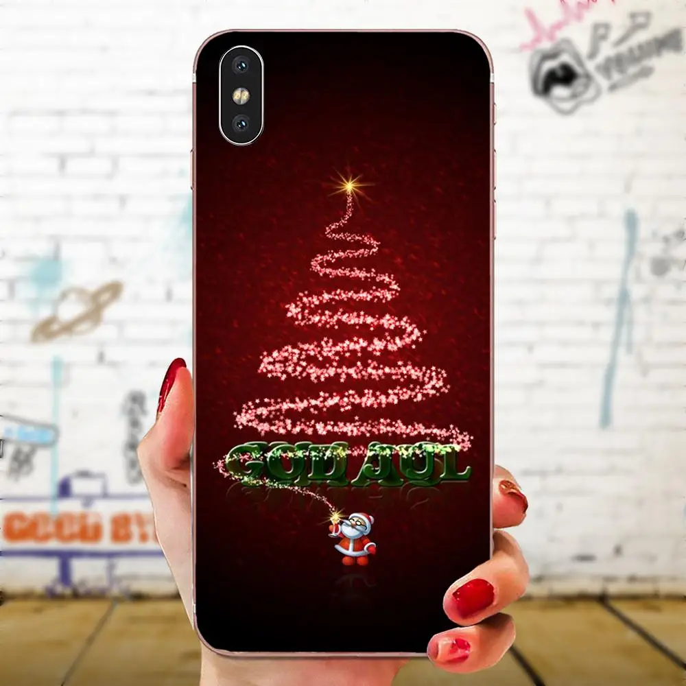Веселые рождественские и новогодние Новый год для Huawei Honor 4C 5A 5C 5X6 6A 6X7 7A 7C 7X8 8C 8S 9 10