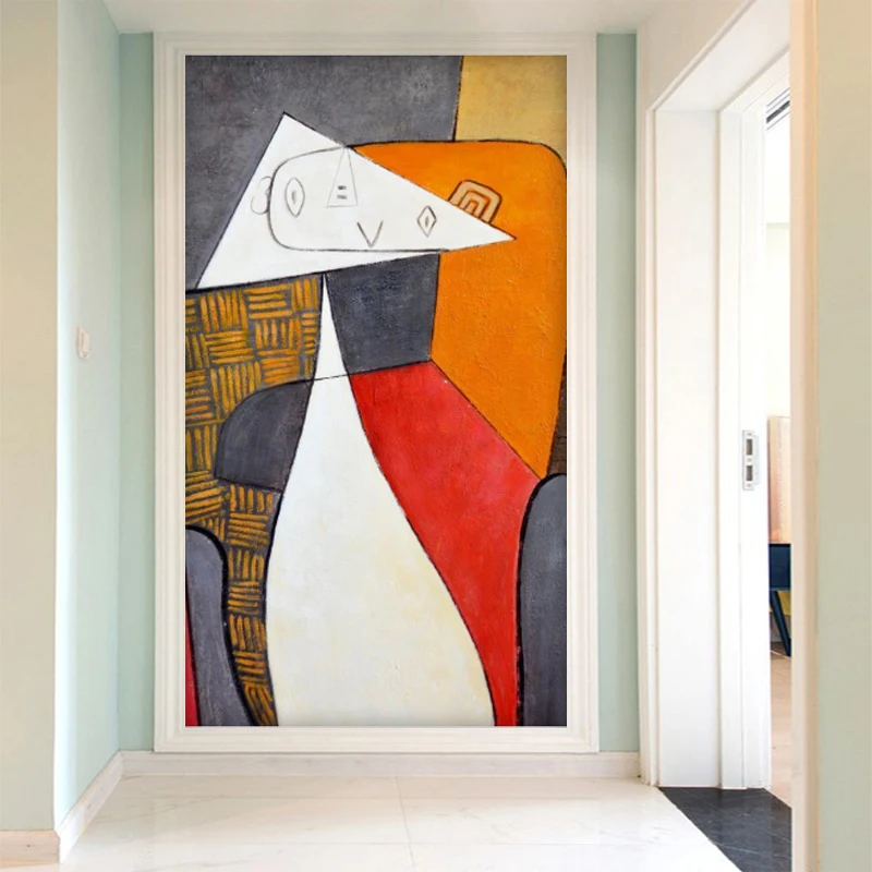 Абстрактный современный минималистичный дизайн на заказ для гостиной спальни