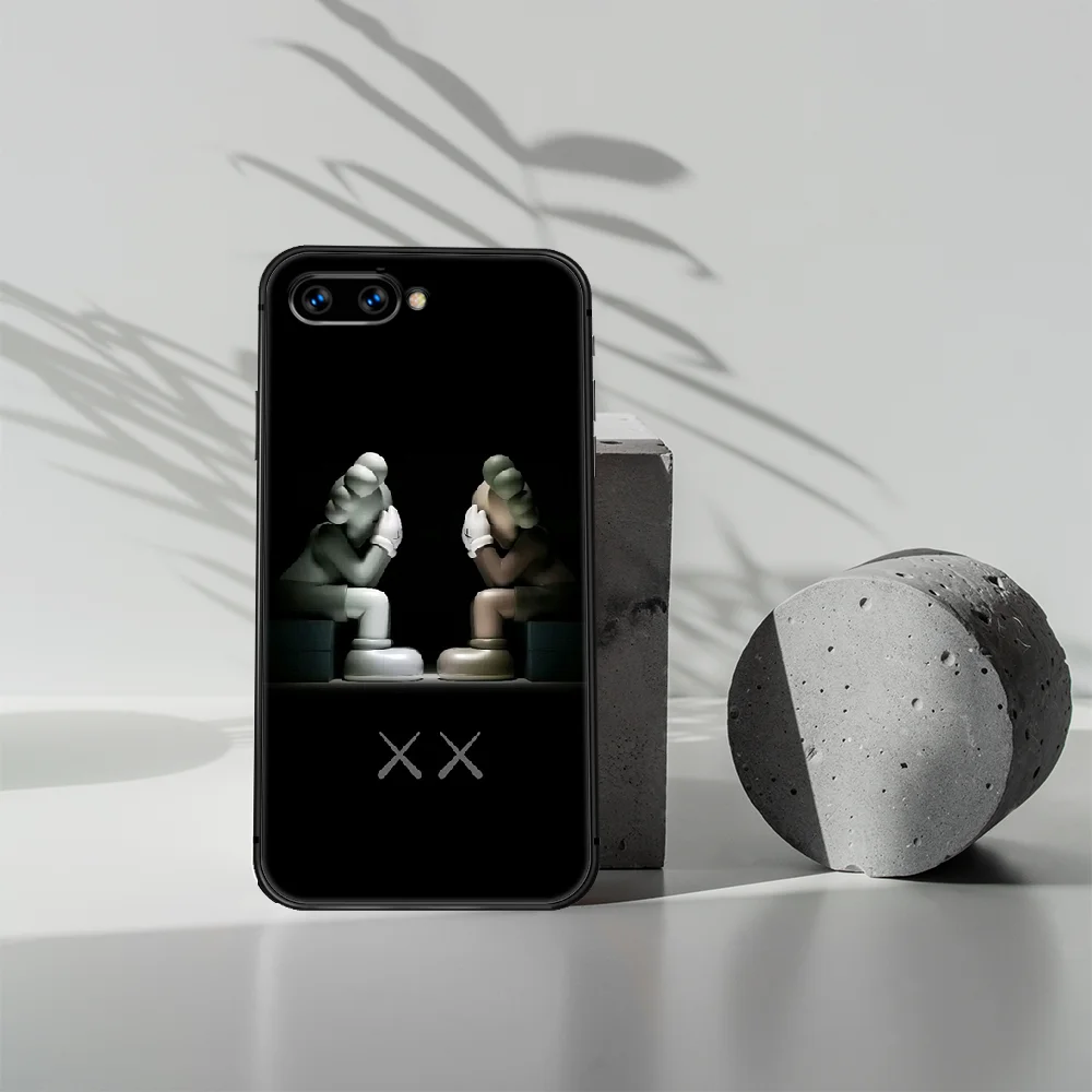 

trend brand kaw painting Phone Case Cover Hull For HUAWEI honor 7a 8s 8a 8x 9 9x 10 20 i Lite Pro black Etui 3D Coque Soft Back