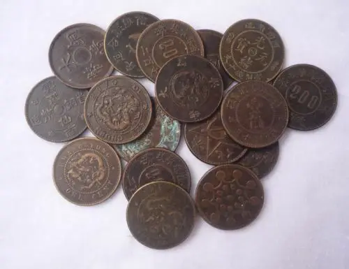 

Collect Chinese bronze 15pc Coin China Old Dynasty Antique Currency Cash