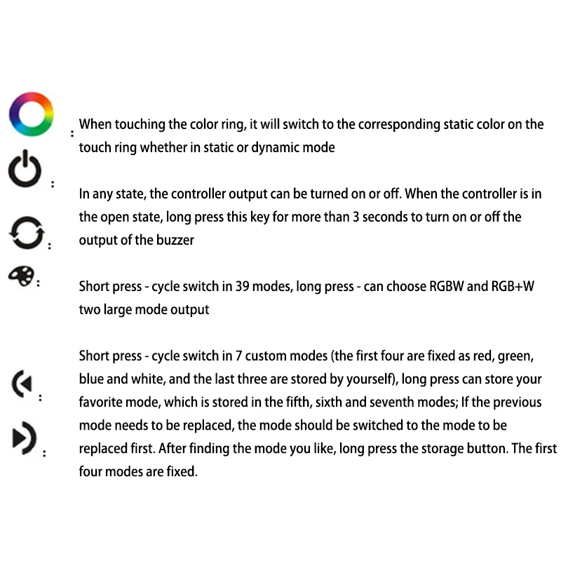 Светодиодный диммер для 4 канальной пресс панели DC12 24V выход: канала каждый канал
