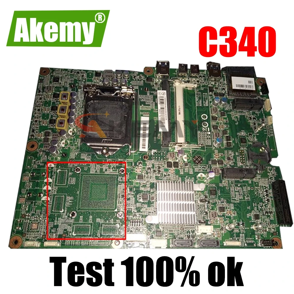 Материнская плата LGA1155 для Lenovo C340 C440 AIO материнская 100% протестирована полностью