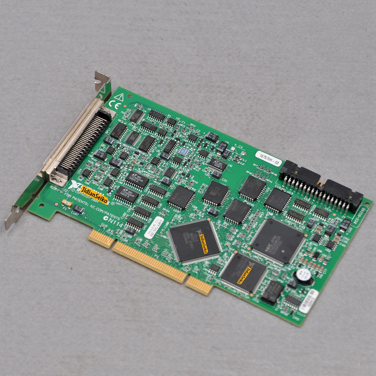 American data acquisition PCI-6024E communication letter analog input multi-function COPYRIGHT 2000 second-hand