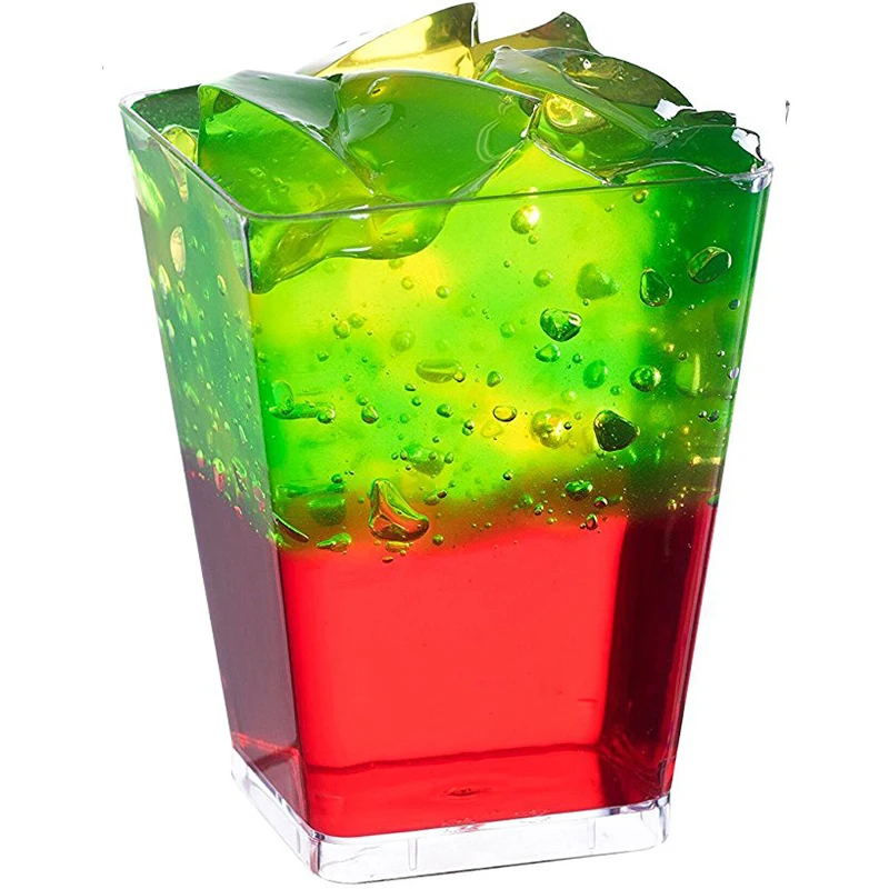 Одноразовые пластиковые принадлежности для свадебных торжеств 58*75 мм/150 мл